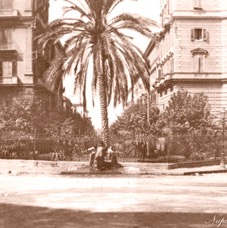 Napoli, Vomero - piazza Vanvitelli - agosto 1907