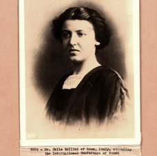 Clelia Lollini a New York-1919
